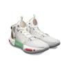 Li-Ning Phantom 4 Men Mid Top Beng Basketball Shoes Gray Green ABPS057-5