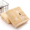 Christmas Hand Face Towel  for Kids 100% Cotton Snowman Washing Cloth  Home Towels Bathroom New Year Xmas Gift