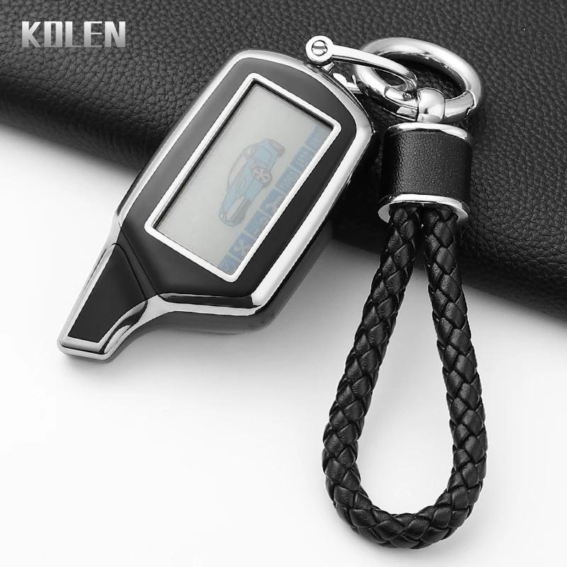 Fashion Tpu Car Key Case Cover For Starline B9 B91 B6 B61 A91 A61 V7 Russian Two Way Version Lcd Car Alarm Keychain Protector