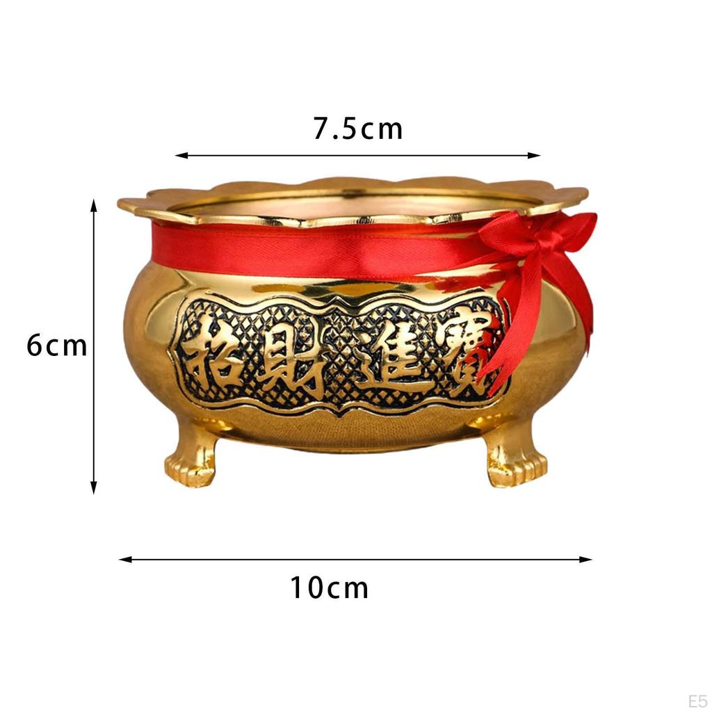 Alloy Incense Bowl Censer for Living Room And Meditation