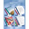 Report Cover Plastic Brochure Folder Resume Paper Folder Students' Supplies Book Cover Book Clip File Bag Storage Clip File Category Folder Wholesale