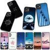 Aircraft Airplane Plane Fly Travel Cover Case for Xiaomi Poco F7 F6 F8 Ultra F5 X7 X6 X5 X3 NFC M7 M6 Pro C85 C75 C65 C71 C61