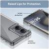 Für Moto Edge 2024 Hülle Cover Motorola Moto Edge 2024 Capas Stoßfeste Bumper Transparente Farbe Klar Für Fundas Moto Edge 2024