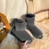 Women's large size soft sole two wear heightening warm fur one winter non-slip wear-resistant snow boots plush lining outdoor sports cotton boots