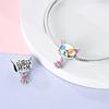 Heterochromic Eyes Cat Charms Copper Original Beads Fit Originalcharms Bracelet Beads Jewelry Gifts For Women