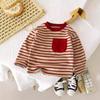 Kinder T-Shirt - Rundhals Basisschicht - Herbst/Winter 2-8J Mädchen Jungen Langarm T-Shirt - Thermoshirt