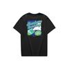 Skechers Colorful T Shirt Unisex Carbon Black L223U044-0018