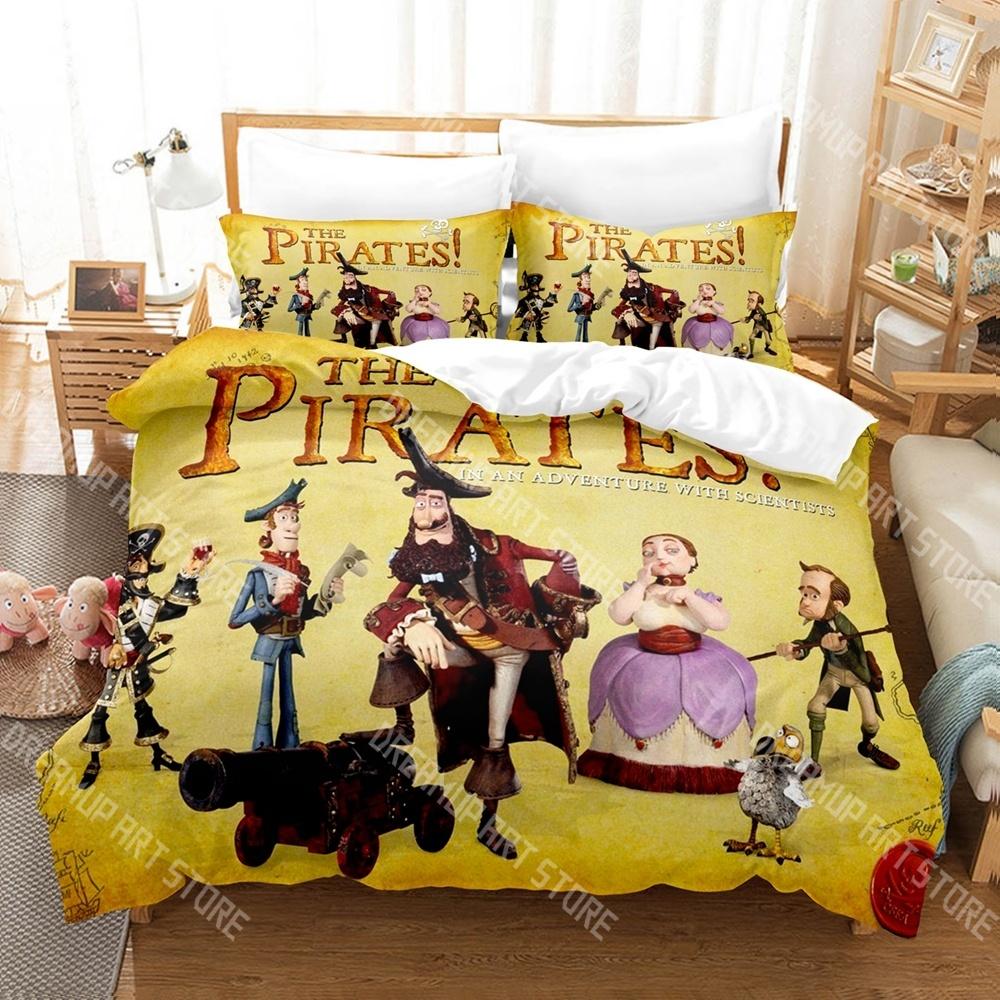 Moda I Pirati! Set Biancheria da Letto Band of Misfits Singolo Gemello Matrimoniale Queen King Size Set Letto Camera da Letto Bambini Set Copripiumino