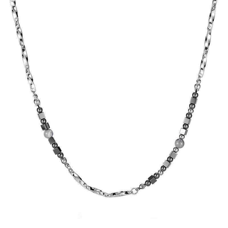 

Niche high-end irregular broken silver necklace women s new light luxury niche design sense collarbone chain with jewelry collar