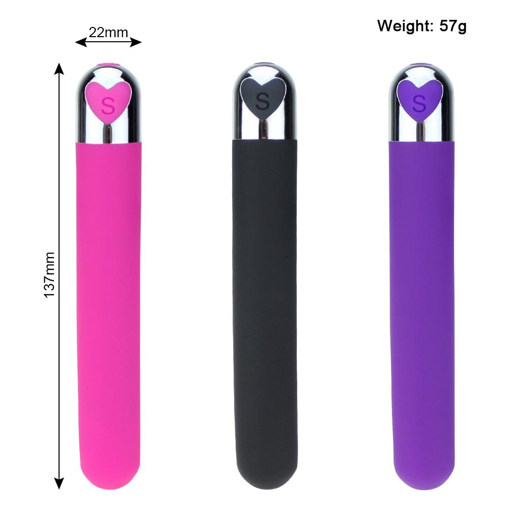 Sex Bullet Vibrator Clitoris and G-Spot Nipple Stimulator Vibrate Massager Vibe Orgasm Vagina Dildo for Travel USB Rechargeable
