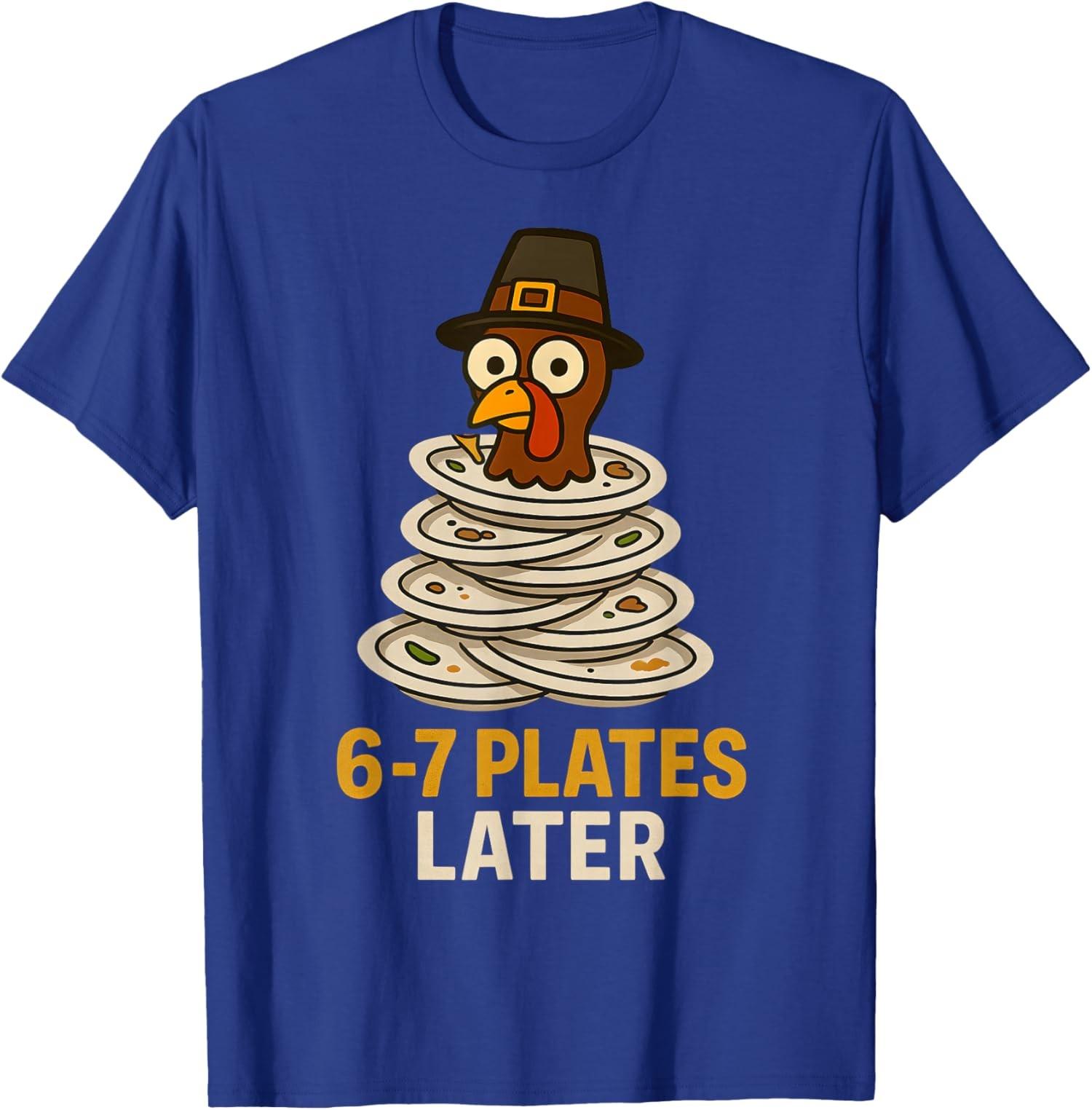 Thanksgiving dr?le turquie 6-7 Meme Six sept T-Shirt unisexe S