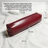 Portable Stationery Box Solid Color Pen Bag Trendy Pencil Case  School Office Use