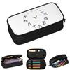 Chinese Number Pencil Cases for Students School Pen Box Pencil Bag Big Capacity Pencil Pouch