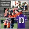 Custom Football Jerseys Personalized Printed Team Name & Number Sports Uniform For Men Women Youth