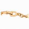 Auth DIOR CD Logo Gold Bracelet Women's Jewelry Di6610jd Used