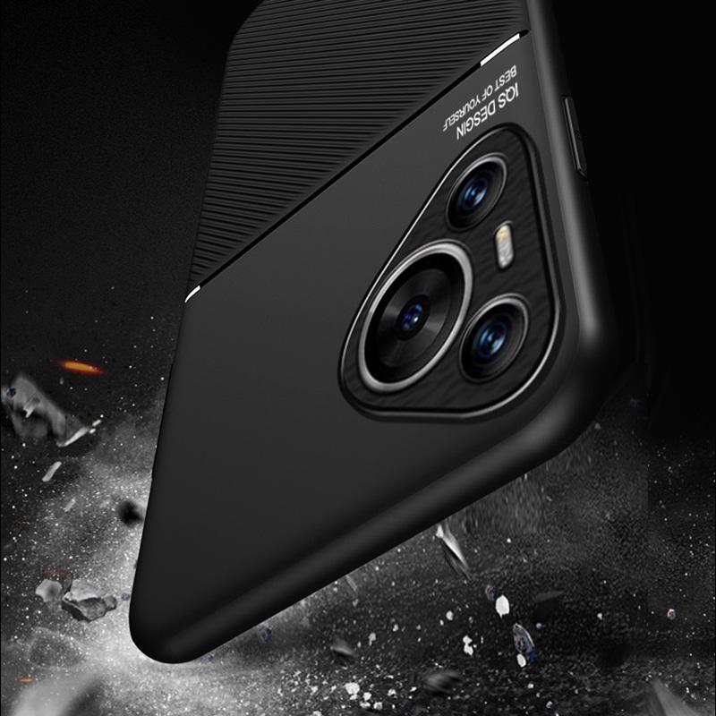 For Huawei Pura 70 Case PU Leather+PC+TPU Phone Cover Fits Magnetic Car Mount