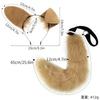 Dog Ear Headband Cos Plush Dog Tail Suit Live Comic Show Character Dress Up