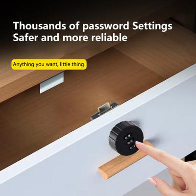 1 sada Kombinovaný zámek 3místné heslo Zabezpečení dveří poštovní schránky proti krádeži Hardware pro domácnost