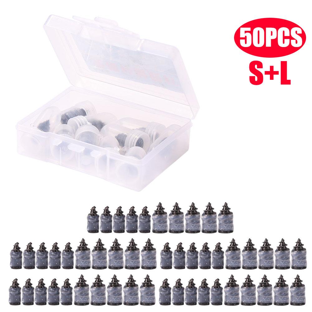 100-10PCS Universal Vacuum Car Tyre Repair Rubber Nail For Car Motorcycle Scooter Tubeless Tire Repair Kit Glue Free Tire Nails