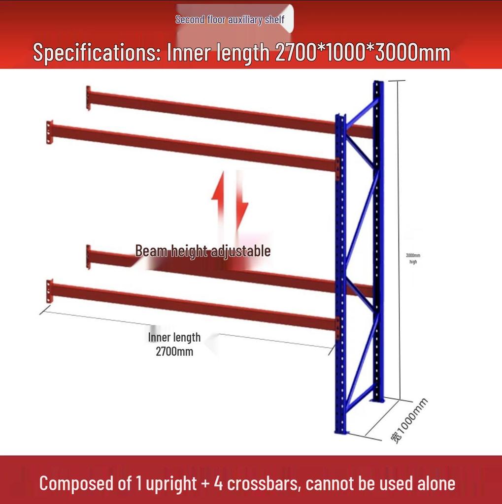 High Bay Load-Bearing Pallet Racking for Cold Storage and Warehouses
