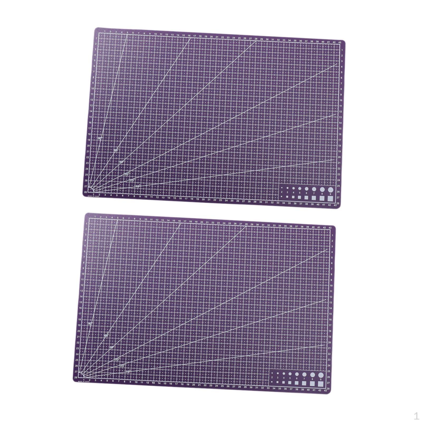 

2 шт. коврики для резки доски 18 x12 A3 для взрослых сетчатый коврик для шитья для рукоделия квилтинга