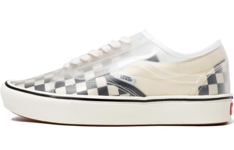 Slip-Skool ComfyCush Vans Checkerboard - White VN0A4P3E5GX 36