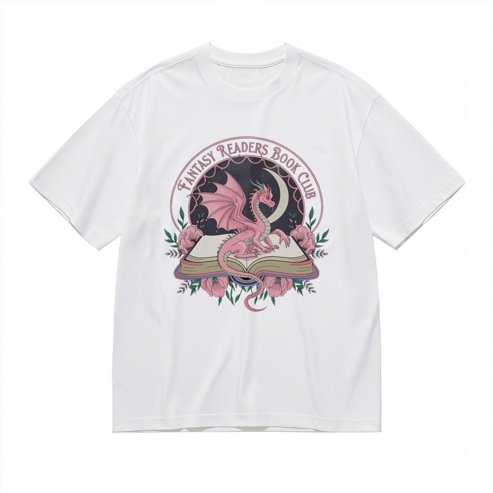 

Men s Trend Slight Stretch Classic T-Shirt Pink Floral Fantasy Theme Print Tee XL