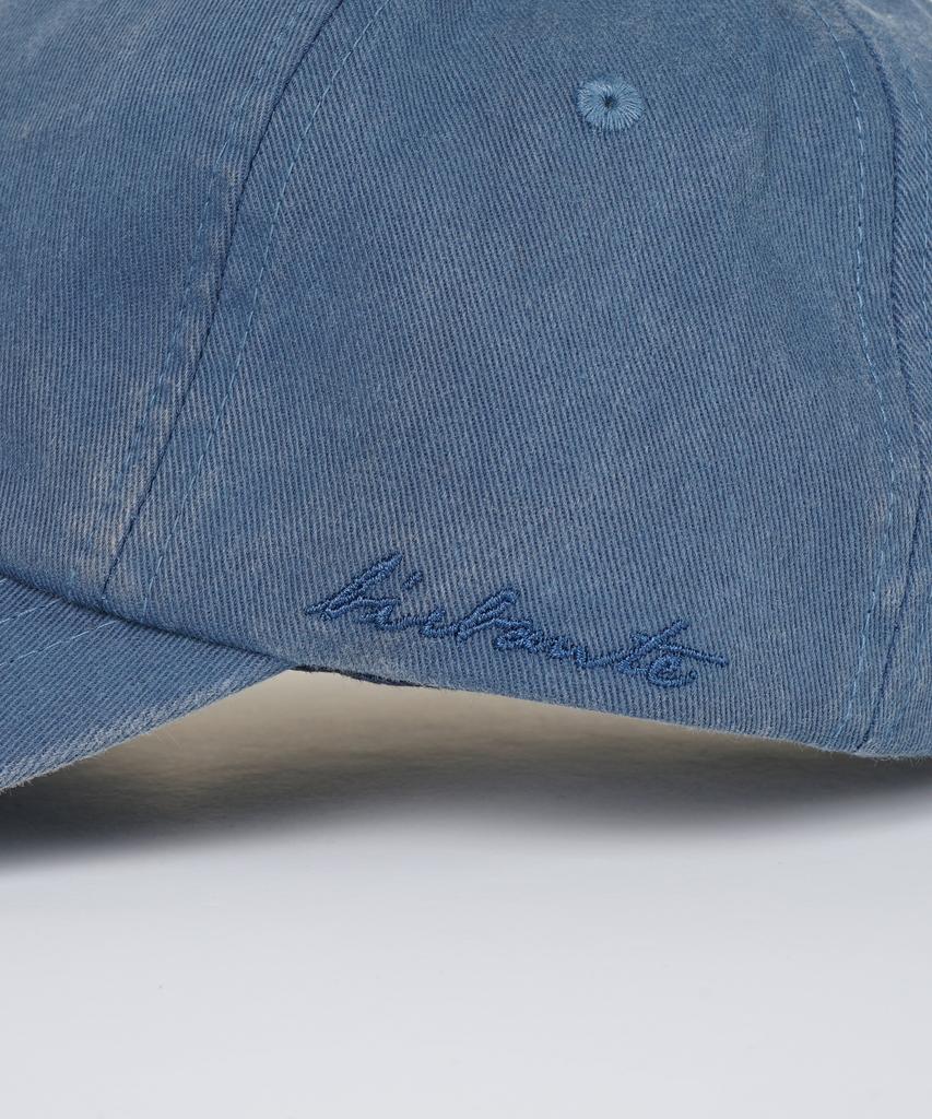 BIRBANTE Garment-Dyed Ball Cap - Washed Blue