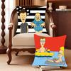 B-Beavis Cartoon and B-ButtheadS Pillow Case Decor Protective Covers Comfortable Soft for Sofa Living Room Home Office