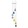 New Garden Decoration Pendant Lucky Tree Seven Colors AB Color Lighting Ball Sun Catcher Crystal Wind Chimes