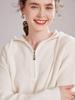 Women's Hooded Cashmere Knit Sweater - Thick Versatile Outerwear