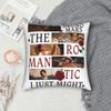 Elegante Camera da Letto Bruno Mars The Romantic Tour 2026 Decorazione Federa Cuscino Articoli Copricuscino con Cerniera Multitaglia