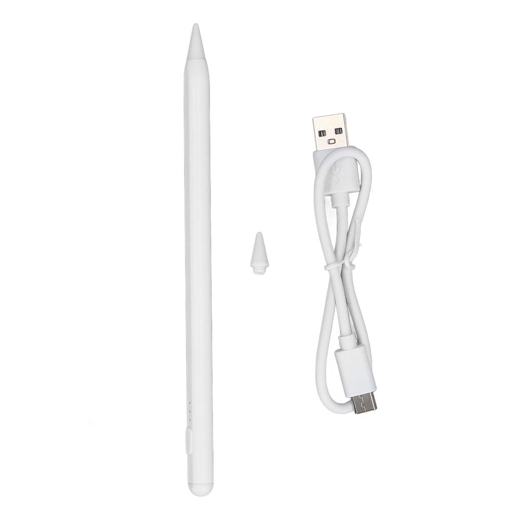 Stylus Pen Palm Rejection Tilt Sensitivity Tablet Pen 3 Lights Battery Level Display Side
