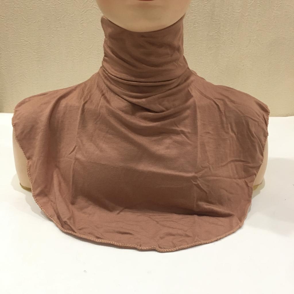 H010 muslim women's neck cover modal jersey Full cover high neck turtle neck cover islamic clothing ladies clothes accessory