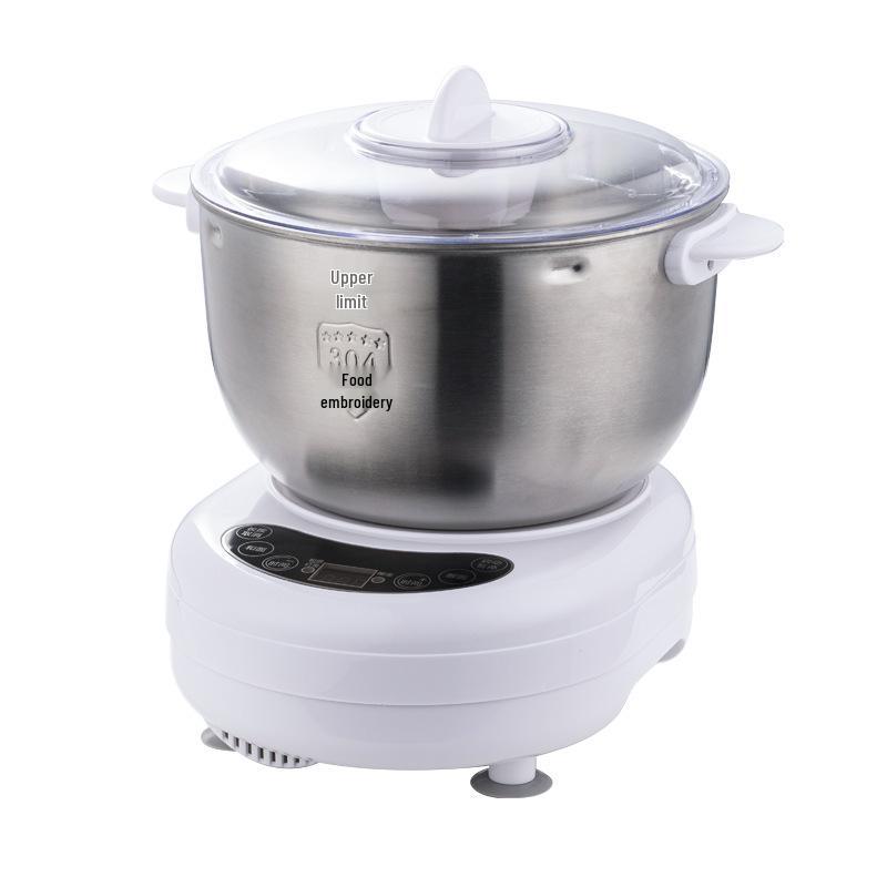 Smart Touch Stainless Steel Dough Maker: Kneads, Proofs, Ferments, & Makes Bread and Mantou with Constant Temperature Control