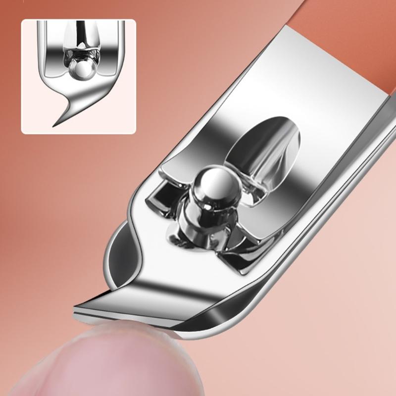 Set Manicure 7 Pezzi/Set Set Tagliaunghie Pratico Set per la Cura delle Unghie Strumenti Tagliaunghie in Acciaio Inossidabile per Viaggio Casa