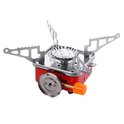 Stainless Steel Outdoor Camping Stove Portable Ultralight Folding Stove Gas Stove for Travel Camping Picnic Hiking Coo