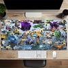 Minecraft Characters Collage Large Gaming Mouse Pad Nonslip Rubber Base Waterproof Desk Mat For Office Pc Laptop