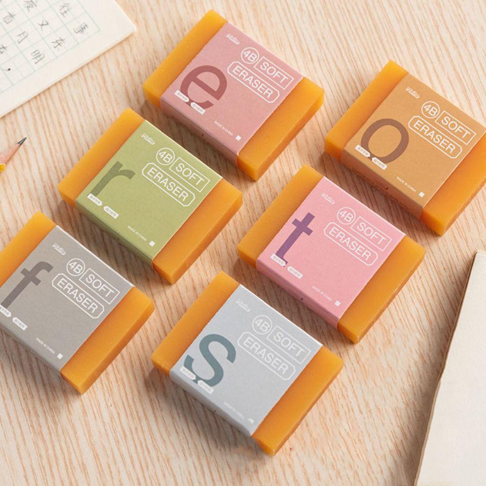 No Smudge Extra Large Eraser B 2B 3B 4B 4B Sketch Eraser Soap Rubber Eraser  Kids Student