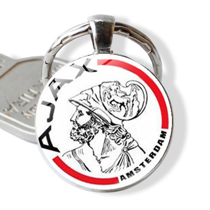 

Елегантний Сучасний Брелок з Цинкового Сплаву ФК «Аякс» Аксесуар для Сумок та Ключів 3