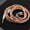 FAAEAL Fülhallgató Kábel 3.5/2.5/4.4mm Csere Fejhallgató Vezeték MMCX/2Pin 0.78mm Upgrade Kábel BLON Moondrop TANGZU TRN SE535-höz