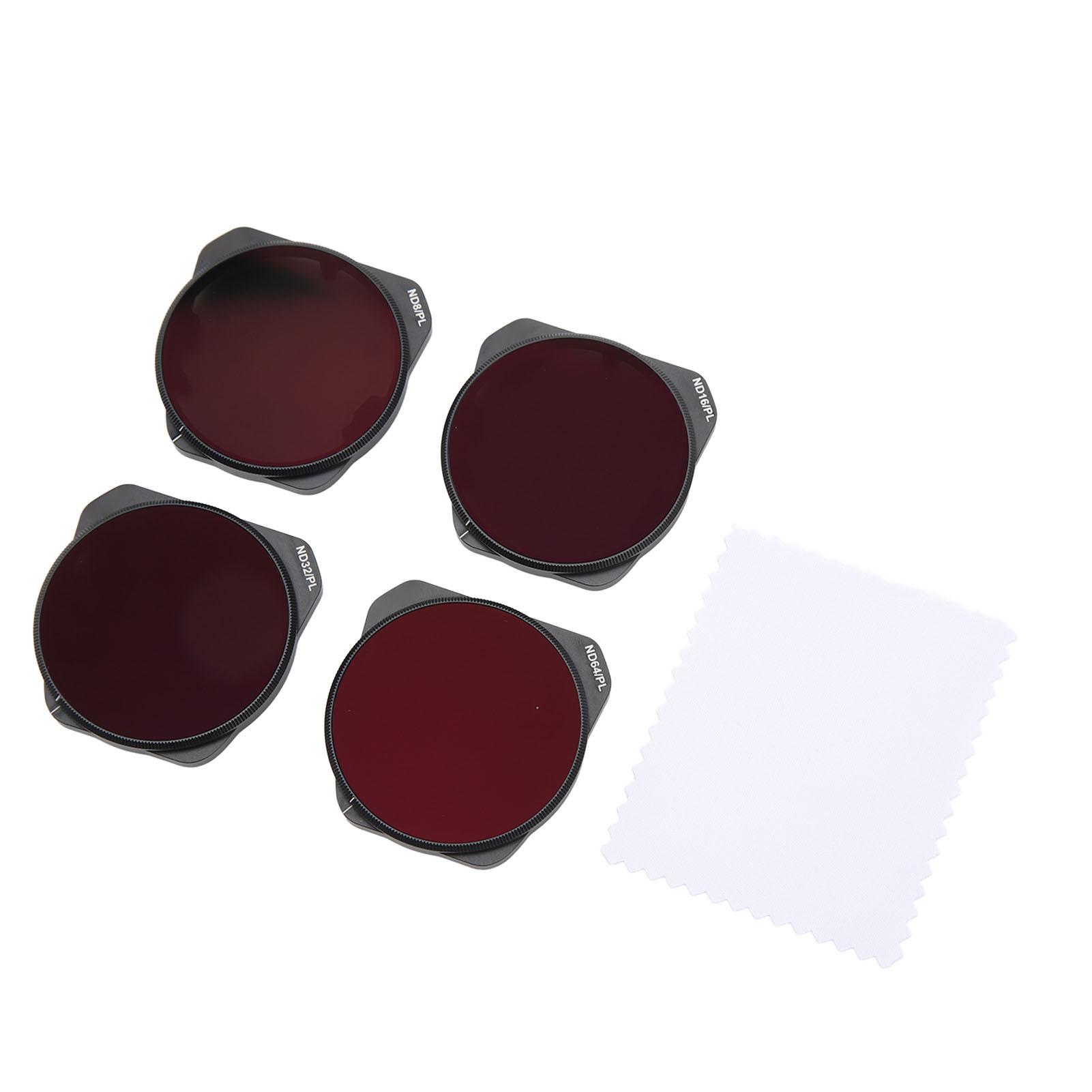 

Neutral Density Filter Set ND8 ND16 ND32 ND64 Polarizer Lens Filter Replacement for Mavic 3 Pro Drone