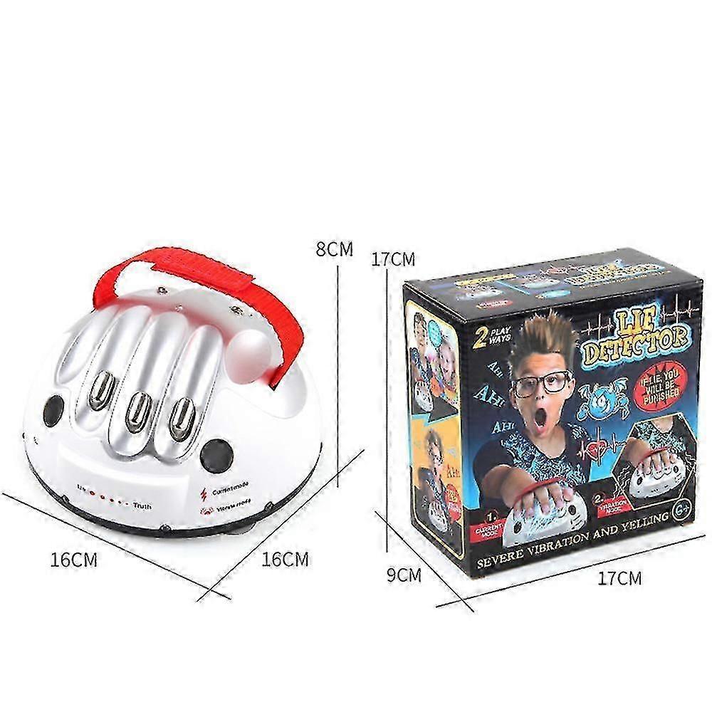 Micro Electric Shock Lie Detector Game Shocking Truth Or Dare Game Lie Detector Machine Kids Toy Polygraph Party Game