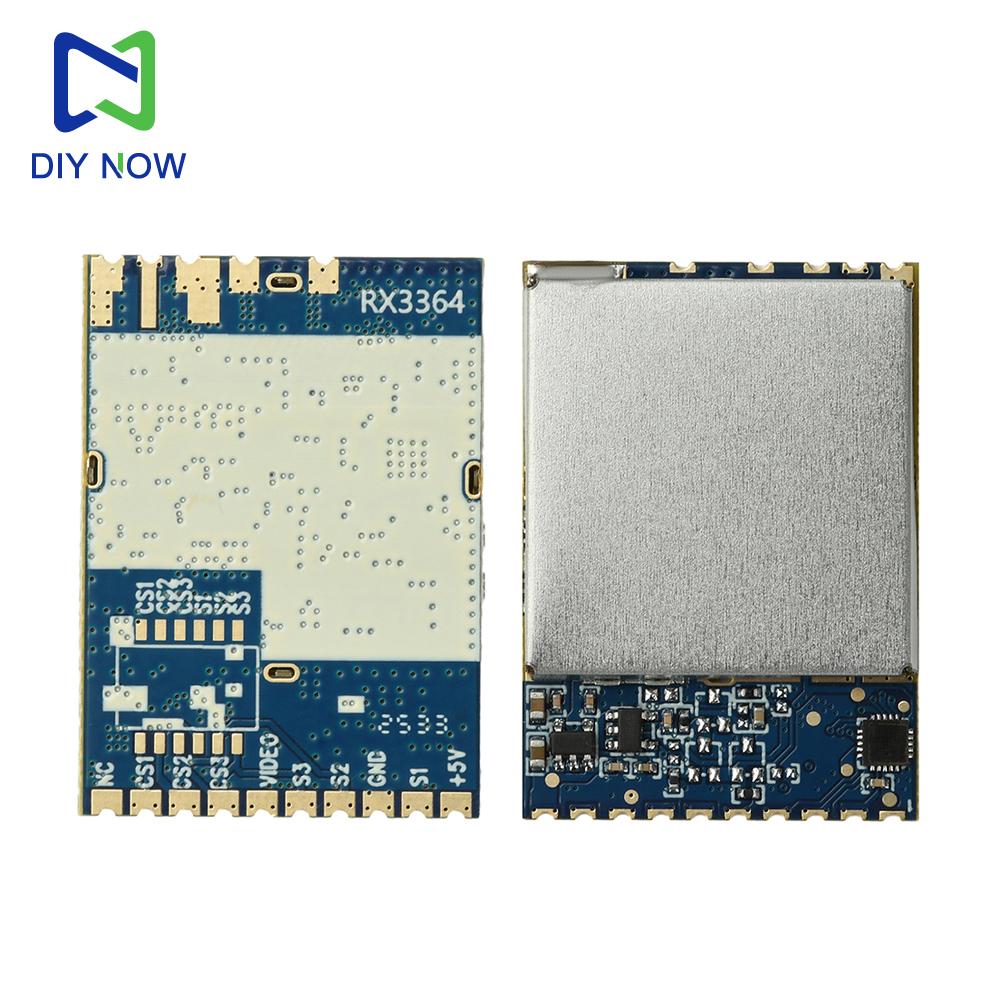 RX3364 3.3G Wireless FPV Image Transmission Module Without RSSI Simulating Wireless Audio and Video Transmission Receiver Module