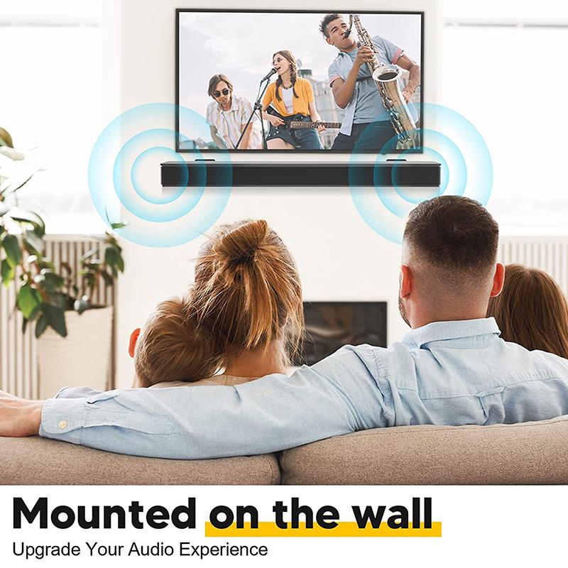 Sound Bar Mounts Wall Brackets - Easy To Install Anti-Drop Wall Shelf Holder Universal Soundbar Speaker Mounting Bracket