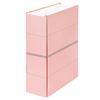 Plus Flat File Expandable Binding String Type Replacement 10 x 10 A4, Spine, Senobas, / Cover, Pink, pieces, FL-023SH, 89-140