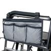 Wheelchair Side Storage Bag Cycling Pockets Stroller Bag for Sundries Wallet Snacks Storage Use with Reflective Strip
