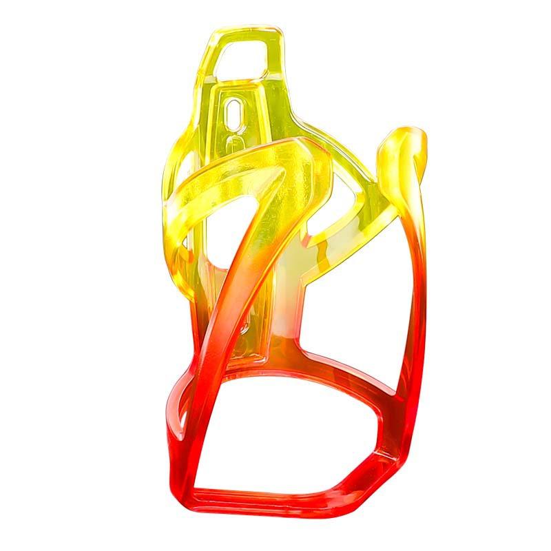 Custom Lightweight Plastic Gradient Cycling Mtb Bicycle Bottle Cage Holder Mountain Bicycle Water Bottle Cup Holder for Bike