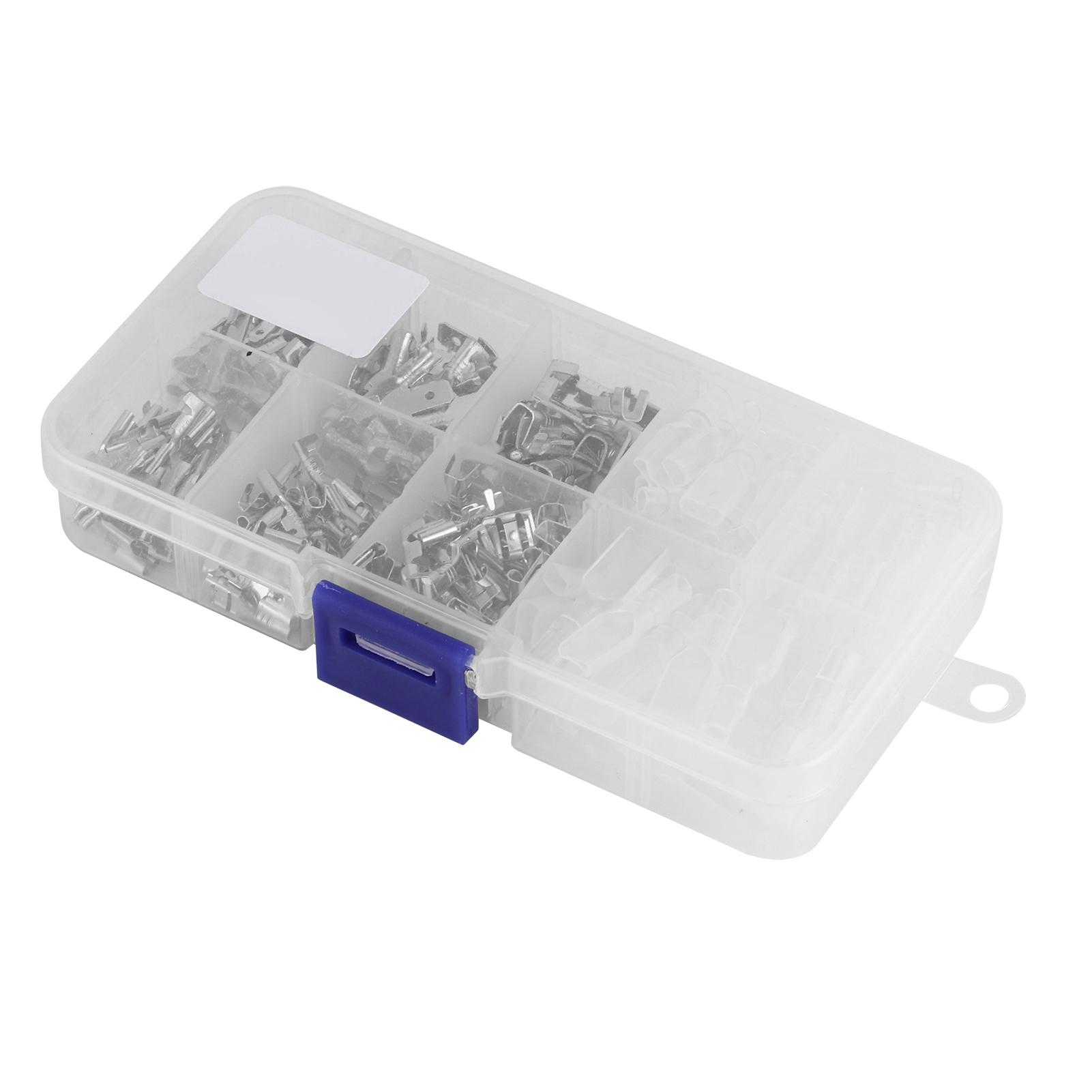 

210Pcs Electrical Cable Terminals Connector Assortment Kit Industrial Accessories 2.8 4.8 6.3mm
