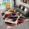 Retro Natural Crystal Ore Stone Area Rug Carpet for Living Room Bedroom Home Decor,kids Play Non-slip for Sofa Doormat Gift